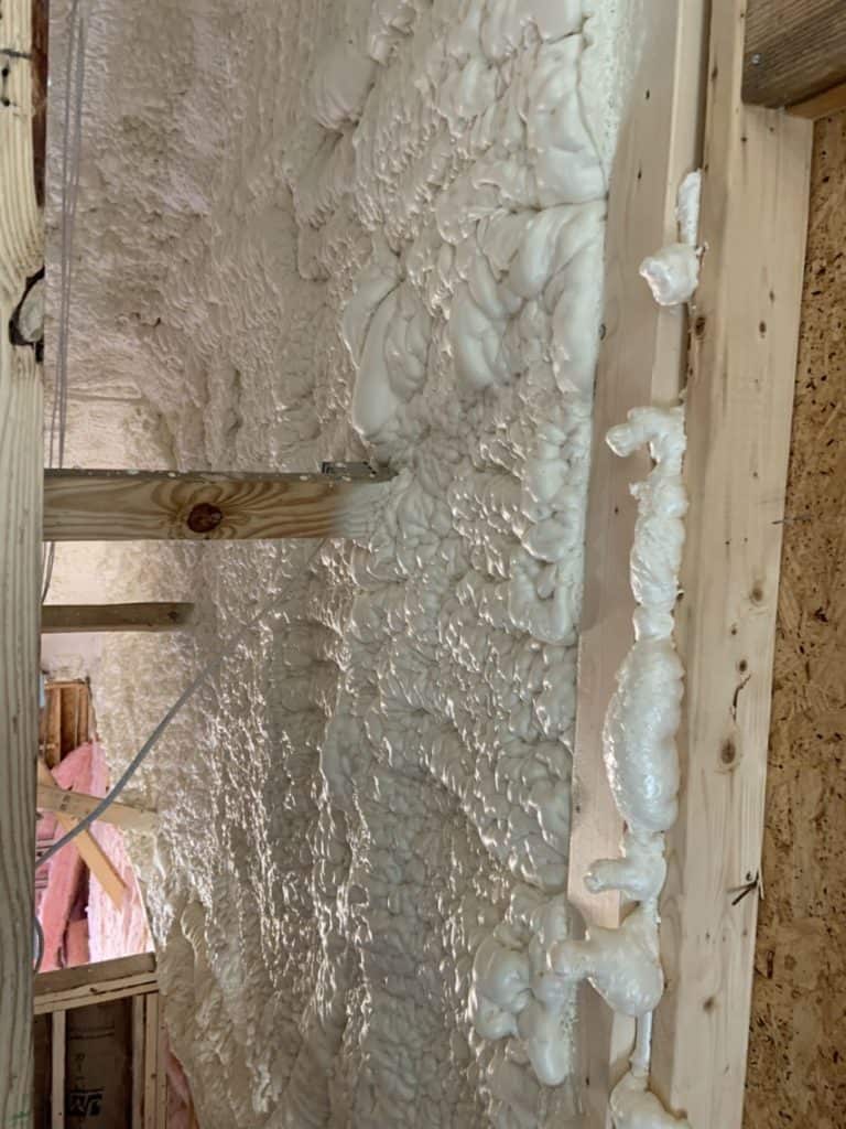 residential spray foam insualtion