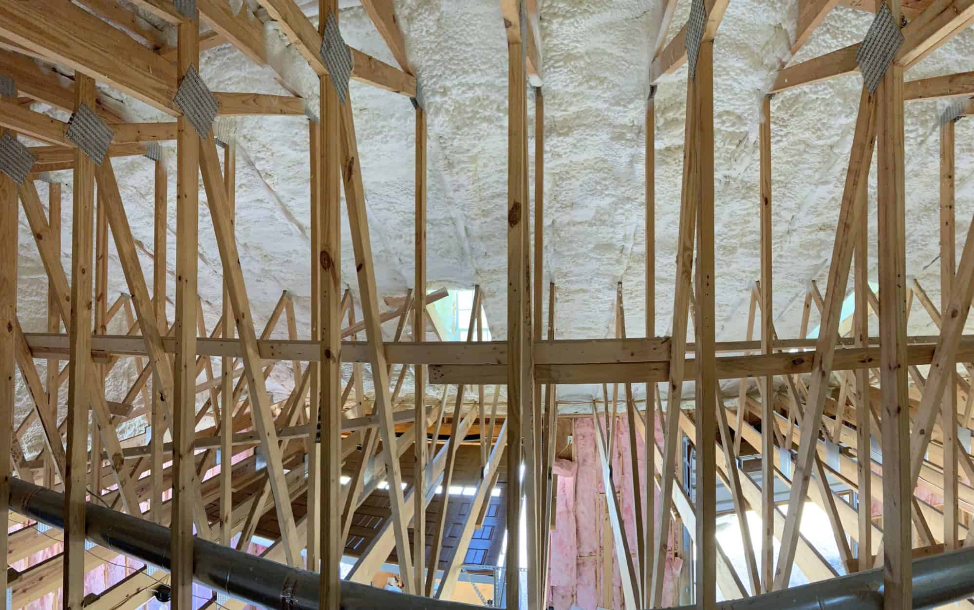 Attic Spray Foam Insulation in Raleigh