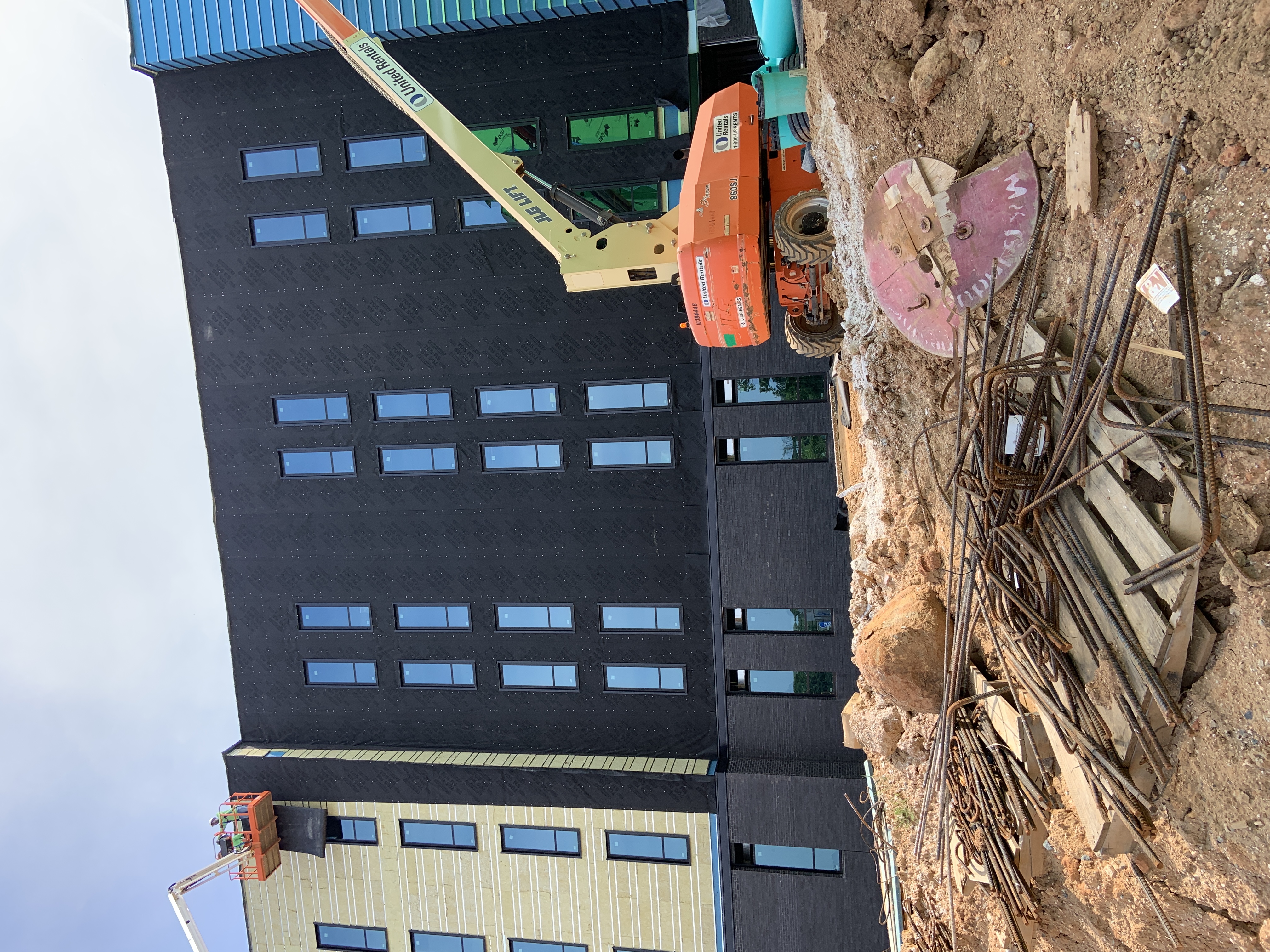Live Green Inc commercial building envelope project in North Carolina