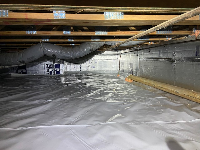 sealed crawlspace