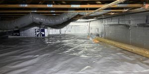 sealed crawlspace