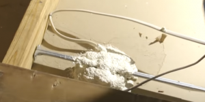 spray foam insulation after